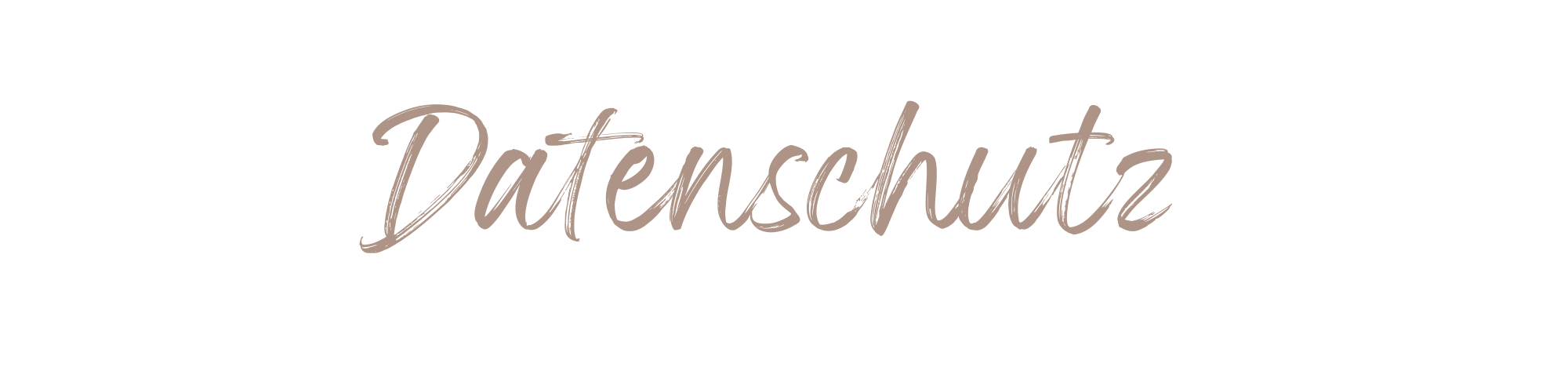 Datenschutz Datenschutz